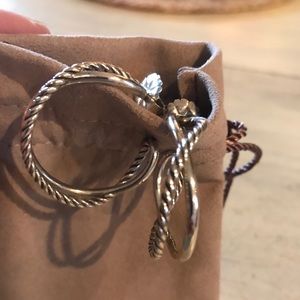 David Yurman Crossover Earrings